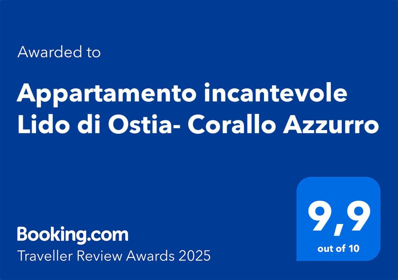 Appartamento Incantevole Lido Di Ostia- Corallo Azzurro Exterior foto